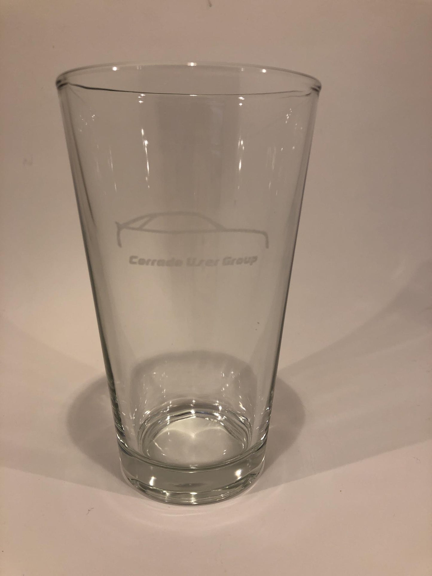 Corrado User Group Pint Glass